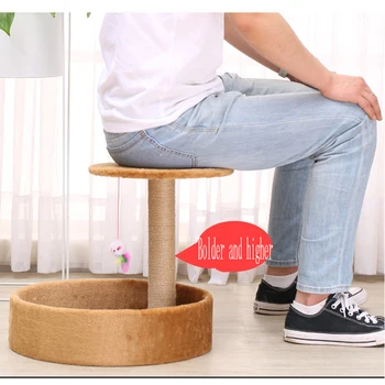 Cat Tree Sisal Rope Climbing Frame Cats Scratching Post Toys Detachable Cat Tree For Cats Kitten Grinding Claw 
Cat Tree Sisal Rope Climbing Frame Cats Scratching Post Toys Detachable Cat Tree For Cats Kitten Grinding Claw