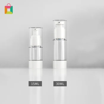 15ml 30ml Empty Serum Bottles Vacuum Pump Bottles AS Plastic Lotion Sub-Bottling With PP Cream Airless Bottle Cozy
15ml 30ml Empty Serum Bottles Vacuum Pump Bottles AS Plastic Lotion Sub-Bottling With PP Cream Airless Bottle Cozy