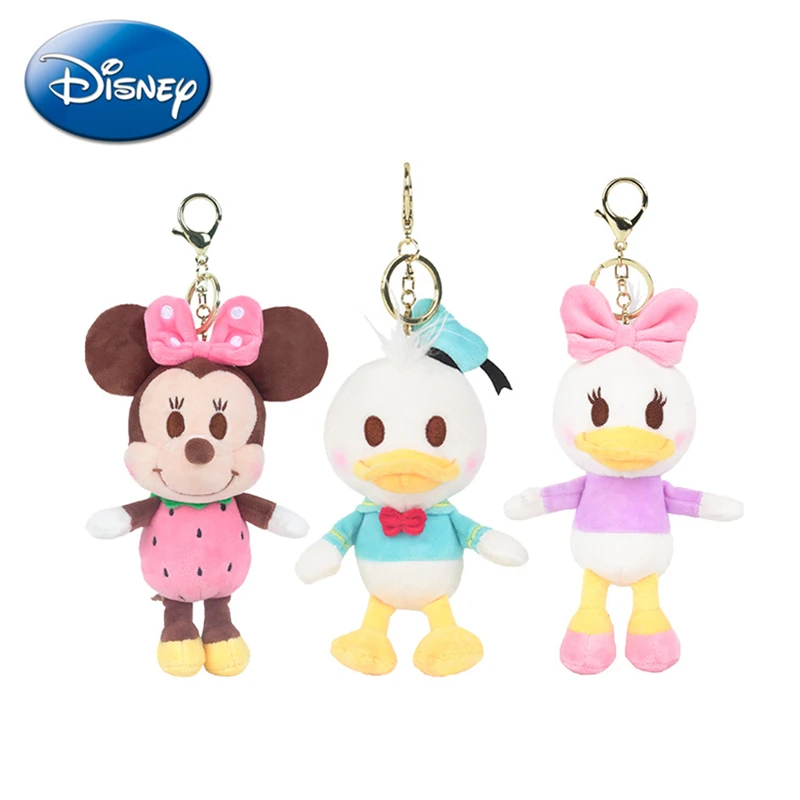 Genuine Disney Cartoon Plush Doll Keychain Pendant Mickey Mouse Minnie Donald Duck Daisy Fashion Plush Ornament Toy For Girl
Genuine Disney Cartoon Plush Doll Keychain Pendant Mickey Mouse Minnie Donald Duck Daisy Fashion Plush Ornament Toy For Girl