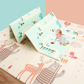 Children's Mat 200*180cm Foldable Baby Play Mat Xpe Puzzle Children's Carpet Baby Climbing Pad Kids Rug Baby Games Mats
Children's Mat 200*180cm Foldable Baby Play Mat Xpe Puzzle Children's Carpet Baby Climbing Pad Kids Rug Baby Games Mats