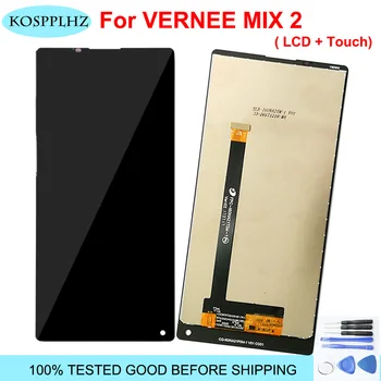KOSPPLHZ 100% Tested For Vernee Mix 2 Mix2 LCD Display + Touch Screen Sensor Digitizer Assembly High Quality Replacement + Tape
KOSPPLHZ 100% Tested For Vernee Mix 2 Mix2 LCD Display + Touch Screen Sensor Digitizer Assembly High Quality Replacement + Tape