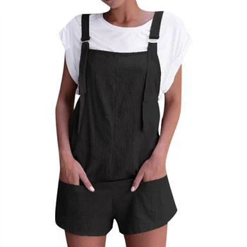 Fashion High Waist Loose Women Overalls Shorts 2020 Summer Harajuku Female Solid Strap Shorts Plus Size
Fashion High Waist Loose Women Overalls Shorts 2020 Summer Harajuku Female Solid Strap Shorts Plus Size
