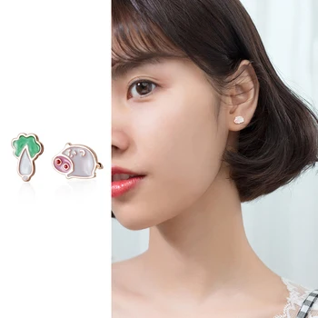 Mocanie Colorful Enamel Cute Cabbage Pig Asymmetry 925 Sterling Silver Anti-Allergy Stud Earring for Women Fine Jewelry Brincos
Mocanie Colorful Enamel Cute Cabbage Pig Asymmetry 925 Sterling Silver Anti-Allergy Stud Earring for Women Fine Jewelry Brincos
