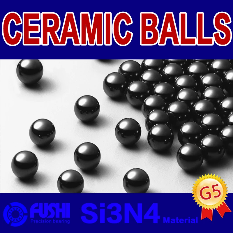 Si3N4 Ceramic Balls 6/6.35/6.747/7/7.144/7.5/7.938/8/8.731/9/9.525 mm ( 10 PCS ) Silicon Nitride G5 Precision Ball
Si3N4 Ceramic Balls 6/6.35/6.747/7/7.144/7.5/7.938/8/8.731/9/9.525 mm ( 10 PCS ) Silicon Nitride G5 Precision Ball