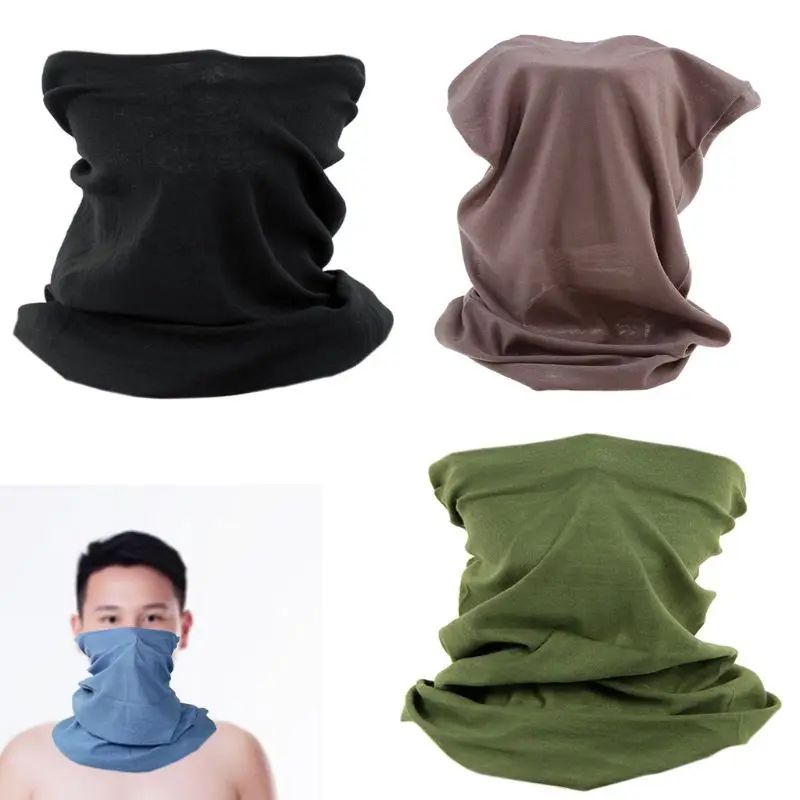 Unisex Magic Balaclava Headband Cycling Sun Protection Scarf Neck Gaiter Solid Color Face Cover Mask Seamless Bandana
Unisex Magic Balaclava Headband Cycling Sun Protection Scarf Neck Gaiter Solid Color Face Cover Mask Seamless Bandana