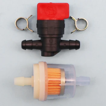1/4" In Line Fuel Gas Filter Shut Cut Off Valve KIT For John Deere AM36141 AM107340 KA-WASAKI 49019-7001
1/4" In Line Fuel Gas Filter Shut Cut Off Valve KIT For John Deere AM36141 AM107340 KA-WASAKI 49019-7001