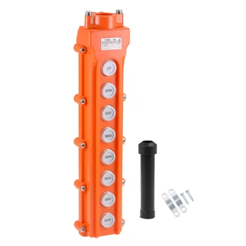 uxcell 2 pcs Hoist Crane Pendant Control Station Pushbutton Switch 8 Ways Momentary Orange for Hoist and Crane
uxcell 2 pcs Hoist Crane Pendant Control Station Pushbutton Switch 8 Ways Momentary Orange for Hoist and Crane