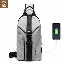 XIAOMI YOUPIN Trend Chest Bag Wild Single Shoulder Messenger Bag USB Cut-resistant Fabric Sports Bag Backpack for Men Women
XIAOMI YOUPIN Trend Chest Bag Wild Single Shoulder Messenger Bag USB Cut-resistant Fabric Sports Bag Backpack for Men Women