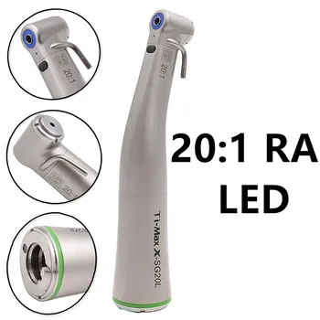 20:1 Low Speed handpiece LED Push Button Head for dental RA burs Ti Max XSG20L teeth polishing tool
20:1 Low Speed handpiece LED Push Button Head for dental RA burs Ti Max XSG20L teeth polishing tool