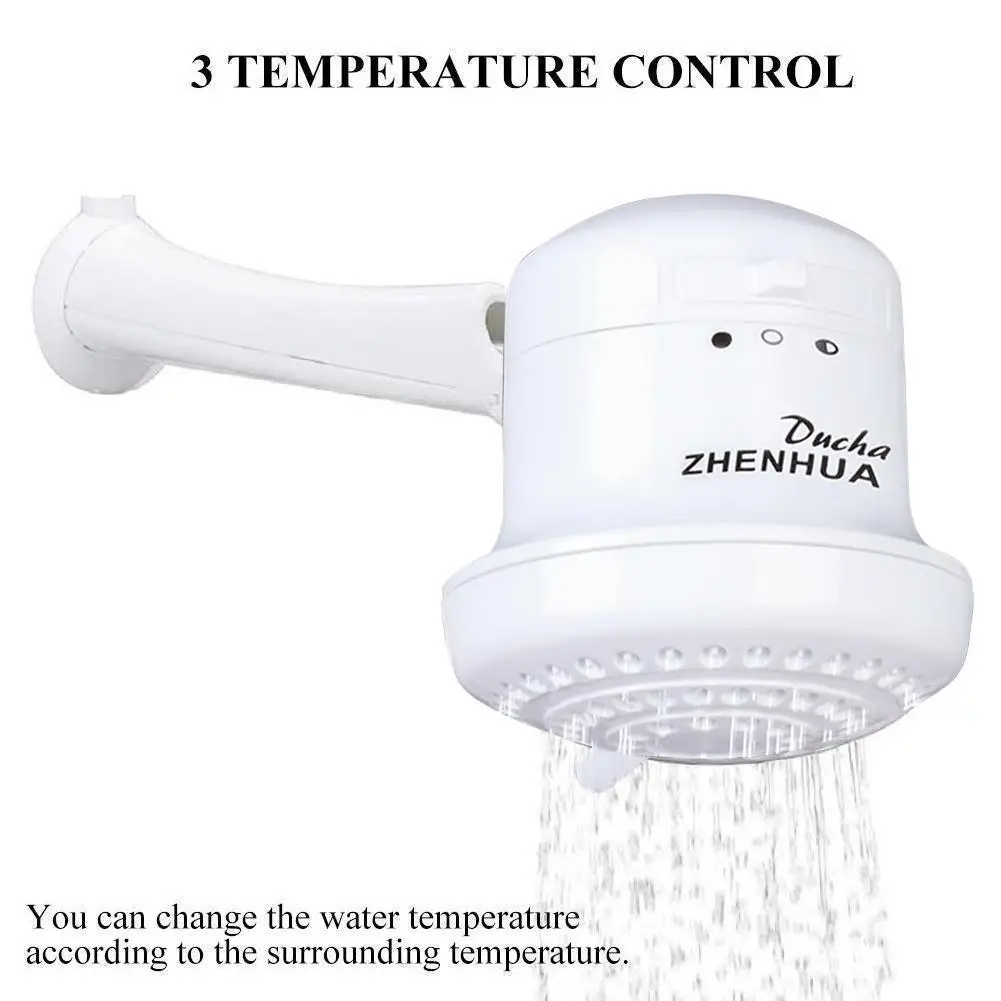 BIG SALE 5400W 110V Electric Instant Water Heater Shower Head With Hose Bracket Temperature Controller Winter Supply
BIG SALE 5400W 110V Electric Instant Water Heater Shower Head With Hose Bracket Temperature Controller Winter Supply