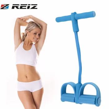 REIZ 4 Elastic Band Fitness Resistance Band Rope Yoga Pilates Workout Latex Tube Pull Rope Exercise Equipment Trainer Tool
REIZ 4 Elastic Band Fitness Resistance Band Rope Yoga Pilates Workout Latex Tube Pull Rope Exercise Equipment Trainer Tool