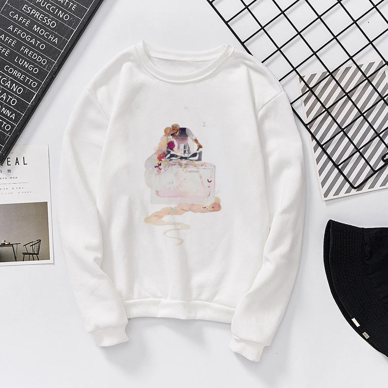 New Couple Princess Prince Perfume Print Pullover Hoodies Women Sweatshirts Girls Kawaii Clothes Sweatsuit Harajuku Streetwear
New Couple Princess Prince Perfume Print Pullover Hoodies Women Sweatshirts Girls Kawaii Clothes Sweatsuit Harajuku Streetwear