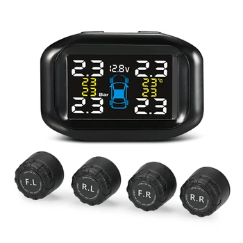 New Tire Pressure Monitoring System Cigarette Lighter Plug TPMS LCD Display 4 External Sensors XZ-74
New Tire Pressure Monitoring System Cigarette Lighter Plug TPMS LCD Display 4 External Sensors XZ-74