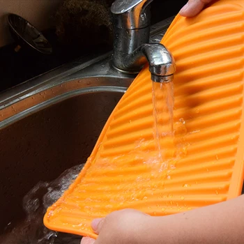 Heat Resistant Mat For Kitchen Counter Dining Room Lightweight Pots Restaurant Multifunction Flexible Silicone Hot Pad Durable
Heat Resistant Mat For Kitchen Counter Dining Room Lightweight Pots Restaurant Multifunction Flexible Silicone Hot Pad Durable