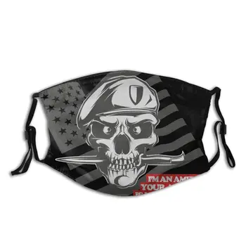 protective mask with filter USA Flag Skull Veteran I'm An American anti dust PM2.5 reuse adult teen child girl
protective mask with filter USA Flag Skull Veteran I'm An American anti dust PM2.5 reuse adult teen child girl