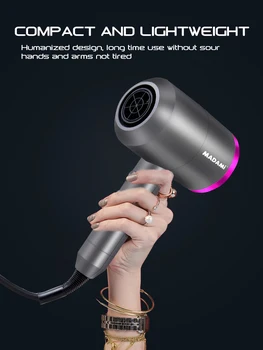 Professional Hair Dryer 1400W Strong Wind Salon Hair Dryer 2 in 1 Hot Air Brush Low Noise Negative Ionic Hair Blow Dryer 
Professional Hair Dryer 1400W Strong Wind Salon Hair Dryer 2 in 1 Hot Air Brush Low Noise Negative Ionic Hair Blow Dryer