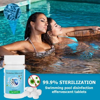 50Pcs/ Bottle Household Sterilization Cleaning Sheet Multifunctional Swimming Pool Cleaning Sheet Cleaning Tool
50Pcs/ Bottle Household Sterilization Cleaning Sheet Multifunctional Swimming Pool Cleaning Sheet Cleaning Tool