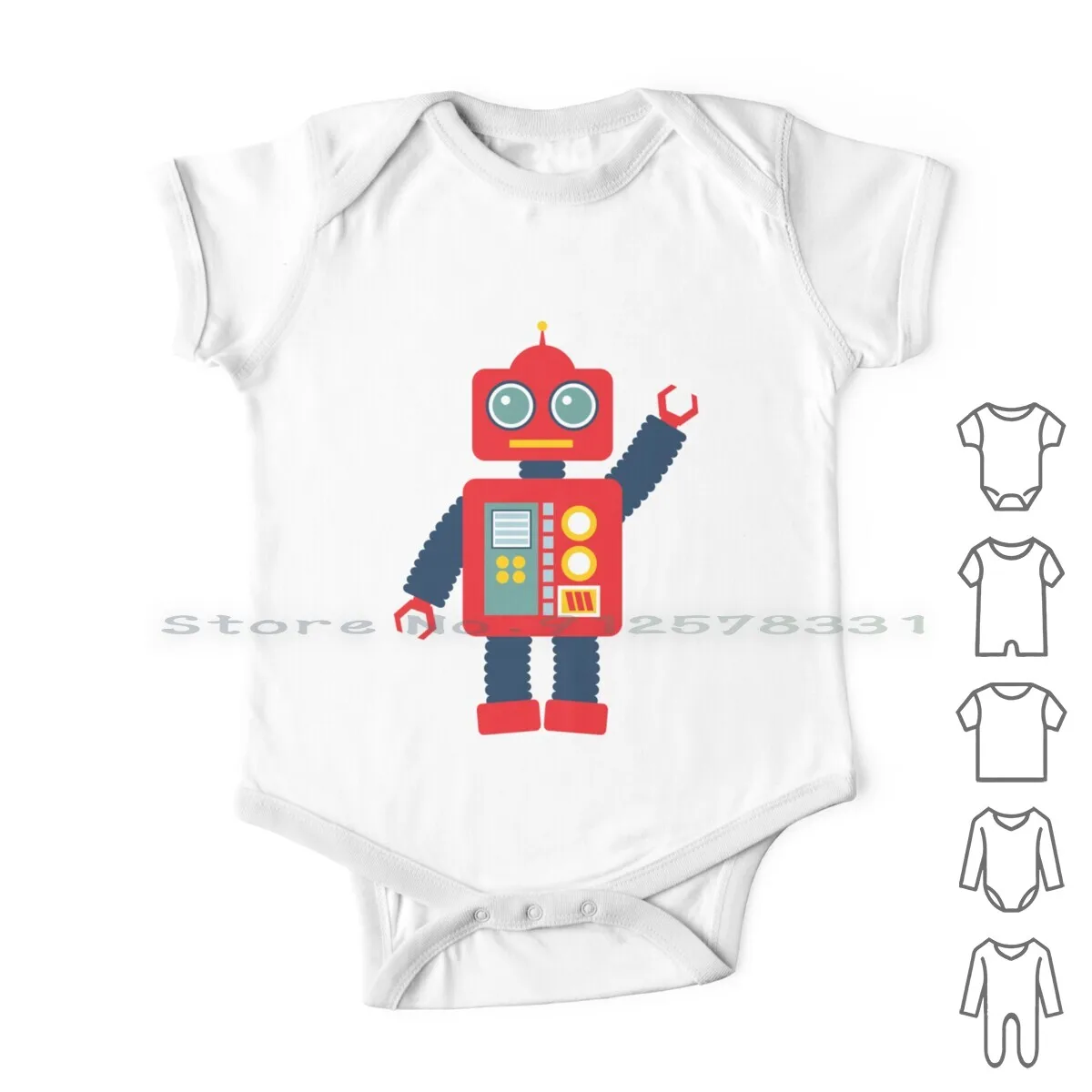 Robot Red Newborn Baby Clothes Rompers Cotton Jumpsuits Robot Red Kids Fun Electronic Infant Long Sleeve Sleeveless One-Piece
Robot Red Newborn Baby Clothes Rompers Cotton Jumpsuits Robot Red Kids Fun Electronic Infant Long Sleeve Sleeveless One-Piece