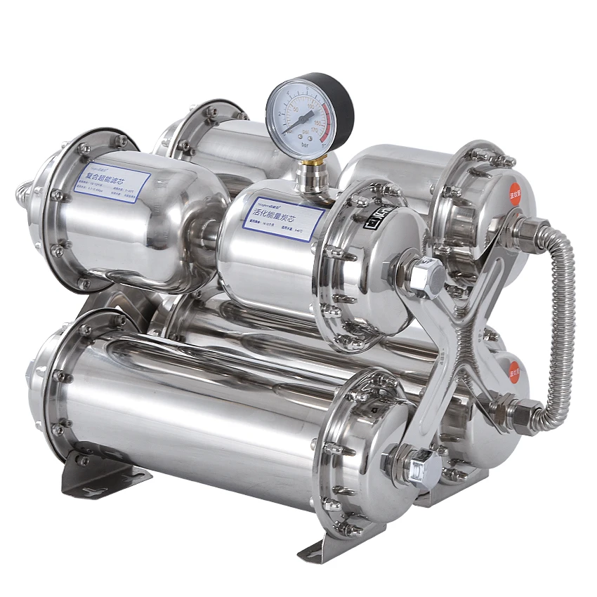 SG-TS-1000 Stainless Steel Ultrafiltration Water Purifier without electricity membrane water filter Drink Straight UF Filter
SG-TS-1000 Stainless Steel Ultrafiltration Water Purifier without electricity membrane water filter Drink Straight UF Filter