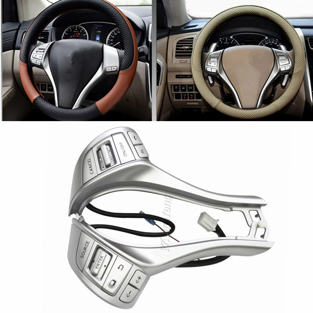 Steering Wheel Switch Audio Volume Cruise Control Switch Button For Nissan X-trail 2013 2014 2015 2016 Rogue 25550-4BG3A
Steering Wheel Switch Audio Volume Cruise Control Switch Button For Nissan X-trail 2013 2014 2015 2016 Rogue 25550-4BG3A