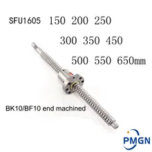 CNC Ball Screw C7 1605 Flange Single Ball Nut BK/BF12 RM1605 End Machined CNC SFU1605 200 300 350 400 450 500 550 600 650mm
CNC Ball Screw C7 1605 Flange Single Ball Nut BK/BF12 RM1605 End Machined CNC SFU1605 200 300 350 400 450 500 550 600 650mm