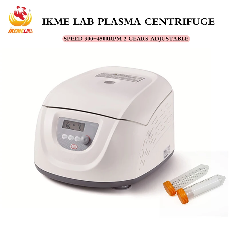 Plasma Centrifuge DM0412P 300-4500rpm 15/50ml Blood Centrifuge Plasma Separation PCR PRP Beauty Centrifuge Medical Lab Equipment
Plasma Centrifuge DM0412P 300-4500rpm 15/50ml Blood Centrifuge Plasma Separation PCR PRP Beauty Centrifuge Medical Lab Equipment