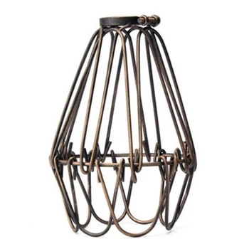 Vintage Iron Wire Cage Hanging Lamp Shade Pendant Light Chandelier Lampshade For Home Office, Study, Kitchen And Hallway
Vintage Iron Wire Cage Hanging Lamp Shade Pendant Light Chandelier Lampshade For Home Office, Study, Kitchen And Hallway