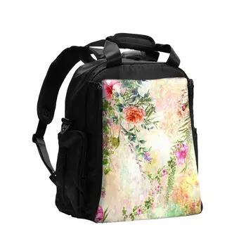 Diaper Bag Spring Flowers Watercolor Painting Maternity Nappy Bag with Newborns Foldable Changing Pad Diaper Cover Mat
Diaper Bag Spring Flowers Watercolor Painting Maternity Nappy Bag with Newborns Foldable Changing Pad Diaper Cover Mat