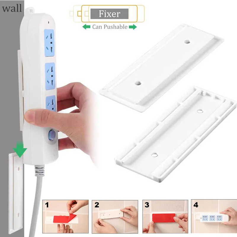 Seamless Punch-free Plug Sticker Holder Wall Fixer Power Strip Holders Storage for Sockets Wall Holders Shelf Stand Holder
Seamless Punch-free Plug Sticker Holder Wall Fixer Power Strip Holders Storage for Sockets Wall Holders Shelf Stand Holder
