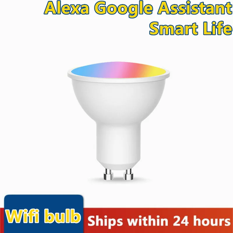 2020 New Smart WiFi GU10 LED Bulb LAMP Remote Voice Control RGBCW Dimmable LED Light Work With Amazon Alexa Echo And Google Home
2020 New Smart WiFi GU10 LED Bulb LAMP Remote Voice Control RGBCW Dimmable LED Light Work With Amazon Alexa Echo And Google Home