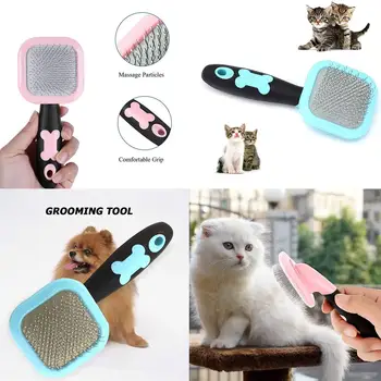 Dog Rotating Grooming Comb Wide Scope of Application Fashionable Shedding Hair Remove Massage Brush Pet Clean Supplies
Dog Rotating Grooming Comb Wide Scope of Application Fashionable Shedding Hair Remove Massage Brush Pet Clean Supplies