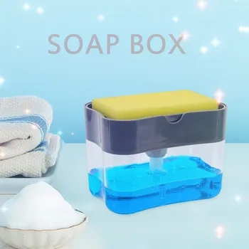 Saving Space Portable Liquid Soap Pump Dispenser & Powerful Magic Sponge Brush Holder For Dish Cleaning Kitchen Accessories Hot
Saving Space Portable Liquid Soap Pump Dispenser & Powerful Magic Sponge Brush Holder For Dish Cleaning Kitchen Accessories Hot
