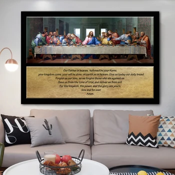 RELIABLI ART Famous Painting The Last Supper Pictures Canvas Painting Wall Art For Living Room Decoration Posters And Prints
RELIABLI ART Famous Painting The Last Supper Pictures Canvas Painting Wall Art For Living Room Decoration Posters And Prints