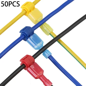 50Pcs(25set) Quick Electrical Cable Connectors Snap Splice Lock Wire Terminal Crimp Wire Connector Waterproof Electric Connector
50Pcs(25set) Quick Electrical Cable Connectors Snap Splice Lock Wire Terminal Crimp Wire Connector Waterproof Electric Connector