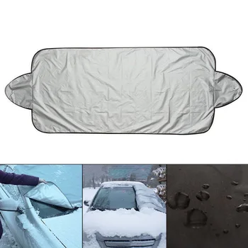 Auto Accessories Scratch Resistant Winter Windshield Cover Easy Install Car Sunshade Anti Snow Front Full Protection Decorative