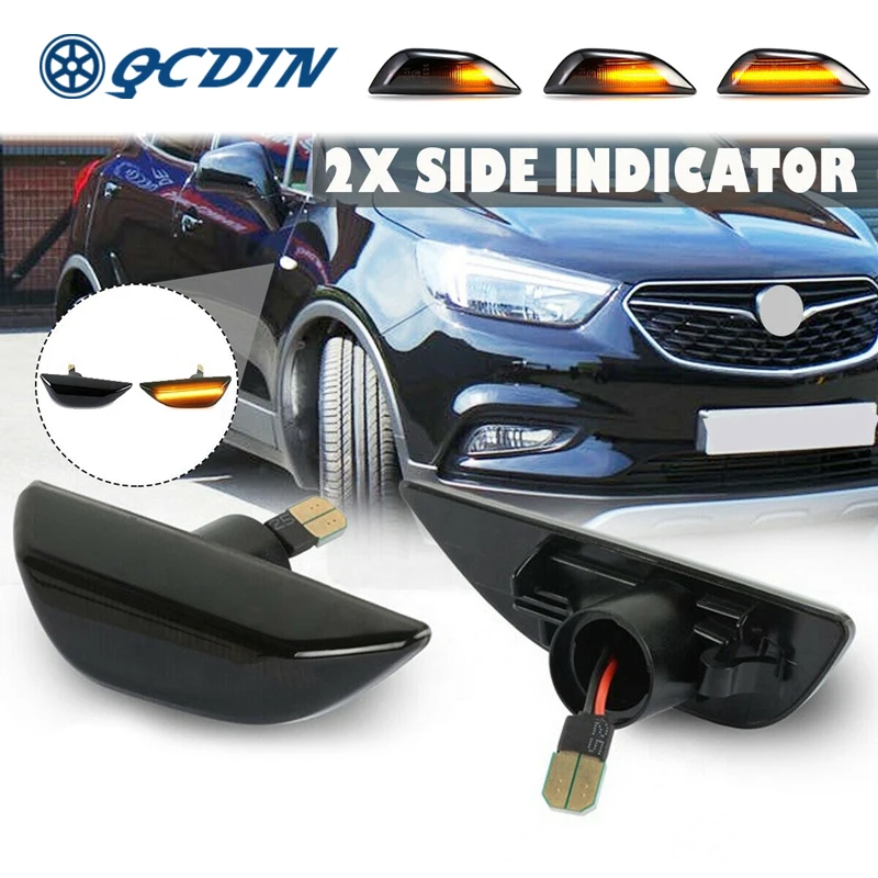 QCDIN для Opel Mokka 2012-2016 Янтарный светодиодный, боковой, габаритный фонарь сигнал поворота для Chevrolet серии Trax 2013 неполярный сигнал
QCDIN для Opel Mokka 2012-2016 Янтарный светодиодный, боковой, габаритный фонарь сигнал поворота для Chevrolet серии Trax 2013 неполярный сигнал