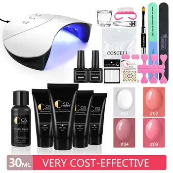 Nail Gel Extension Set Nail Kit Quick Building For Nail Extensions Hard Jelly Gel UV LED Lamp Nail Gel Polish Manicure Tools Set
Nail Gel Extension Set Nail Kit Quick Building For Nail Extensions Hard Jelly Gel UV LED Lamp Nail Gel Polish Manicure Tools Set
