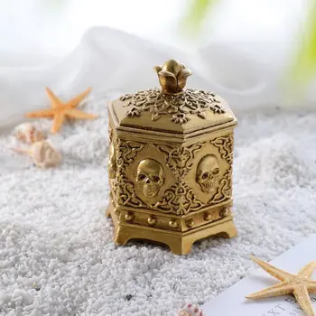 Resin Skull Jewelry Box Crafts Halloween Decoration Bar Home Mini Storage Box Sculpture Desktop Jewelry Storage Organizer 72
Resin Skull Jewelry Box Crafts Halloween Decoration Bar Home Mini Storage Box Sculpture Desktop Jewelry Storage Organizer 72