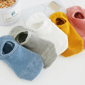 Spring And Summer Candy-Colored Boat Socks Japanese Solid Color Invisible Cotton Ladies Silicone Slip-Proof Shallow For Women
Spring And Summer Candy-Colored Boat Socks Japanese Solid Color Invisible Cotton Ladies Silicone Slip-Proof Shallow For Women