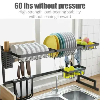 Wash Basin Tableware Storage Heat Resistance #1(Large: 52*32 Gray) Folding Drain Rack Does Not Rust Vegetables Stainless Steel
Wash Basin Tableware Storage Heat Resistance #1(Large: 52*32 Gray) Folding Drain Rack Does Not Rust Vegetables Stainless Steel