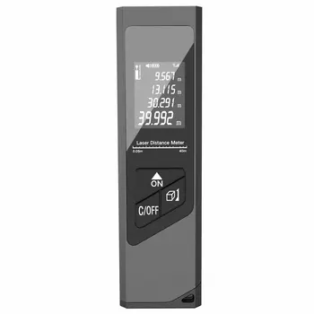 Handheld Infrared Laser Rangefinder Aluminum Alloy High Precision Electronic Ruler 40 Meters Distance Meter
Handheld Infrared Laser Rangefinder Aluminum Alloy High Precision Electronic Ruler 40 Meters Distance Meter