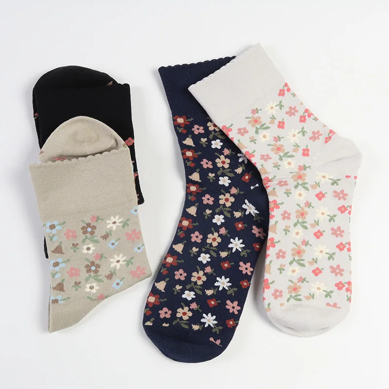 DONG AI Flower Fashion Style Women Socks Japanese Korean Style Harajuku Kawaii Socks Breathable Spring Autumn Casual Socks
DONG AI Flower Fashion Style Women Socks Japanese Korean Style Harajuku Kawaii Socks Breathable Spring Autumn Casual Socks