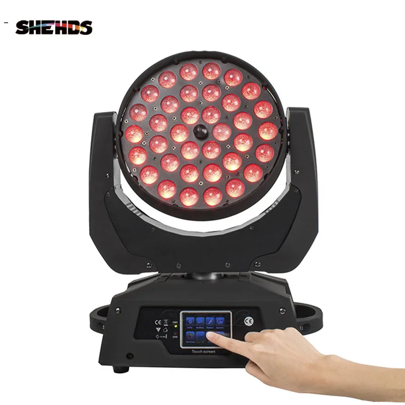 LED 36x12W RGBW Wash Zoom Moving Head Lighting Touch Screen DMX 16CH Dj Disco Stage Effect Party Bar Theater Lighting Equipment
LED 36x12W RGBW Wash Zoom Moving Head Lighting Touch Screen DMX 16CH Dj Disco Stage Effect Party Bar Theater Lighting Equipment