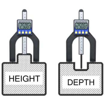 Magnetic Digital Indicator Depth Height Measurement Gauge Metalworking Device