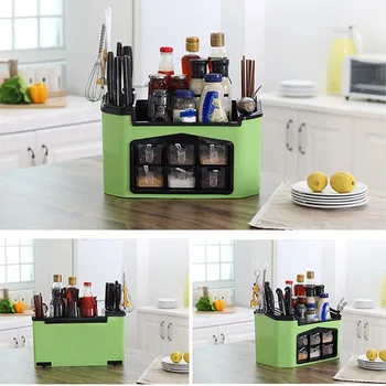 Cutlery Holder Kitchen Organizer Hook Seasoning Rack Sauce Draining Design Detachable With Box Standing Multifunction ABS
Cutlery Holder Kitchen Organizer Hook Seasoning Rack Sauce Draining Design Detachable With Box Standing Multifunction ABS
