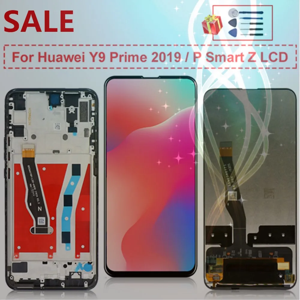 Original for Huawei P Smart Z screen Y9 Prime 2019 STK-LX1 LCD display touch screen digitizer replacement parts for P Smart Z LC
Original for Huawei P Smart Z screen Y9 Prime 2019 STK-LX1 LCD display touch screen digitizer replacement parts for P Smart Z LC