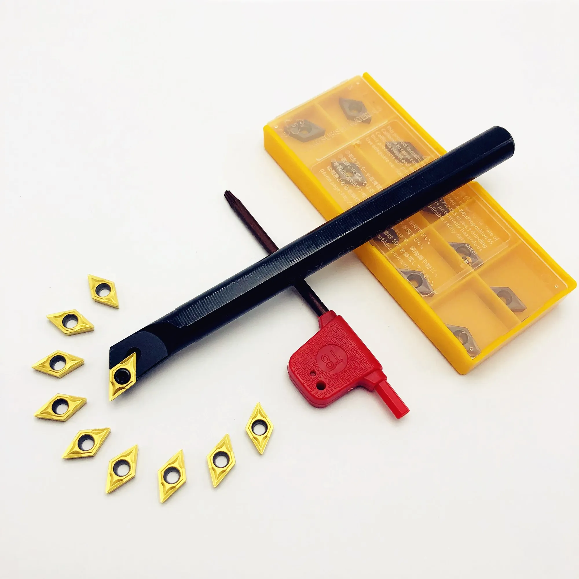 1PCS metal tool holder S08K-SDJCR07 S10K-SDJCR07 S12M-SDJCR07 S16Q-SDJCR07 internal tool holder for DCMT070204 / 08 cutting tool
1PCS metal tool holder S08K-SDJCR07 S10K-SDJCR07 S12M-SDJCR07 S16Q-SDJCR07 internal tool holder for DCMT070204 / 08 cutting tool