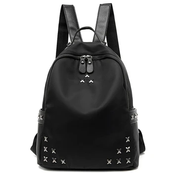 New Bag Rivet Oxford Cloth Wild Travel Backpack Casual Tide College Wind Backpack
New Bag Rivet Oxford Cloth Wild Travel Backpack Casual Tide College Wind Backpack