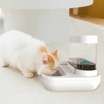 Pet Cat Double Bowl for Cats Feeder Bowls 1.5L Capacity Kitten Automatic Drinking Fountain Pet Drinking Fountain
Pet Cat Double Bowl for Cats Feeder Bowls 1.5L Capacity Kitten Automatic Drinking Fountain Pet Drinking Fountain