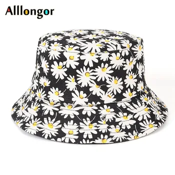 Daisy Flower Print Women Bucket Hat Reversible Unisex Summer 2020 Black Bob Chapeau Femme Double-Sided Fisherman Cap Men
Daisy Flower Print Women Bucket Hat Reversible Unisex Summer 2020 Black Bob Chapeau Femme Double-Sided Fisherman Cap Men